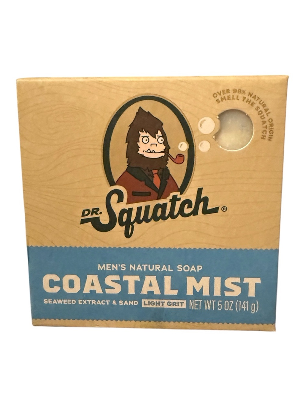 Coastal Mist Men's Natural Soap - Cream